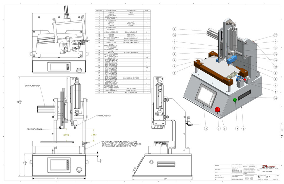 specialized equipment