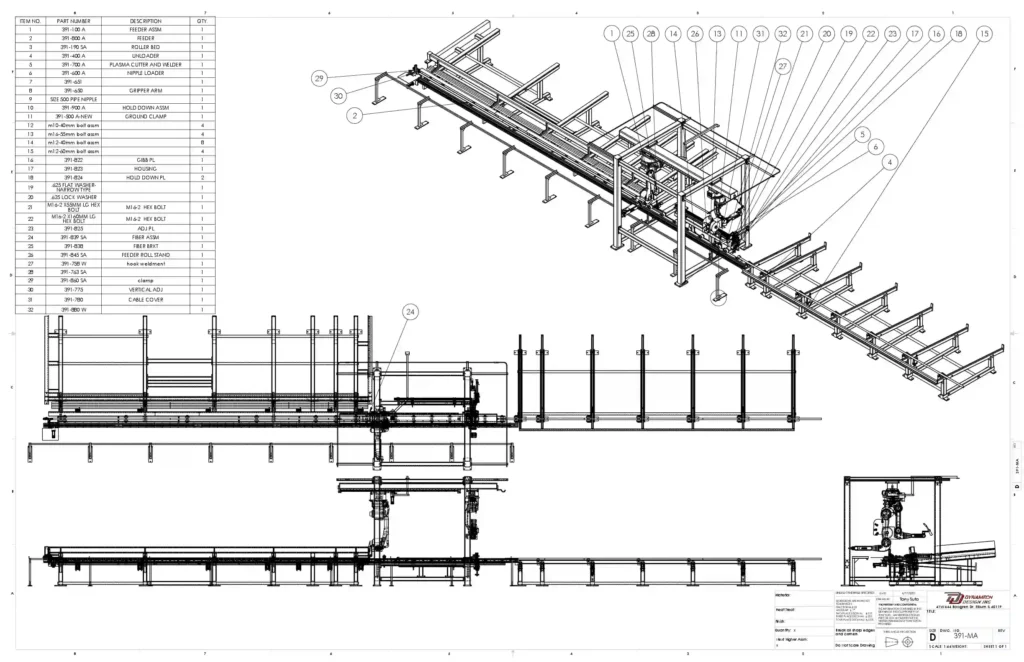 PIPE WELDING AND ASSEMBLY MACHINES