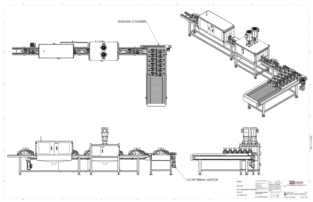 SAW LINE loading result